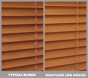 Routless blinds
